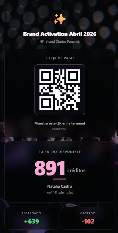 Wallet cashless